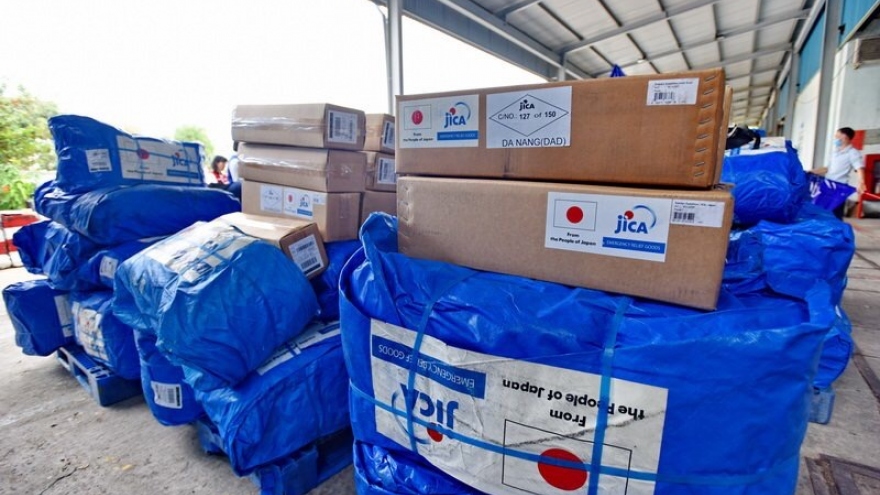 Mỹ - Nhật Bản hỗ trợ cho các tỉnh miền Trung Việt Nam khắc phục hậu quả lũ lụt